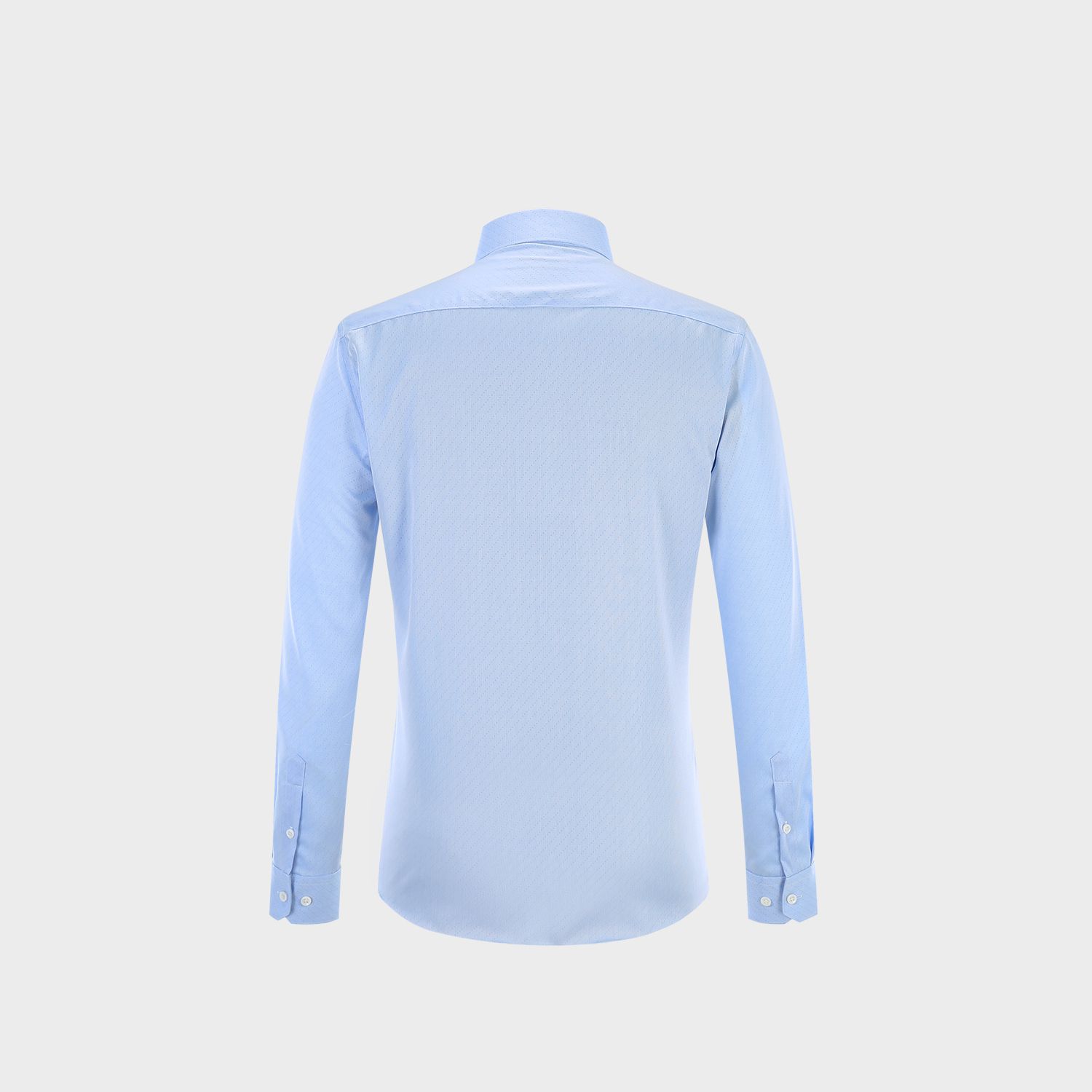 藍(lán)色男士商務(wù)襯衫