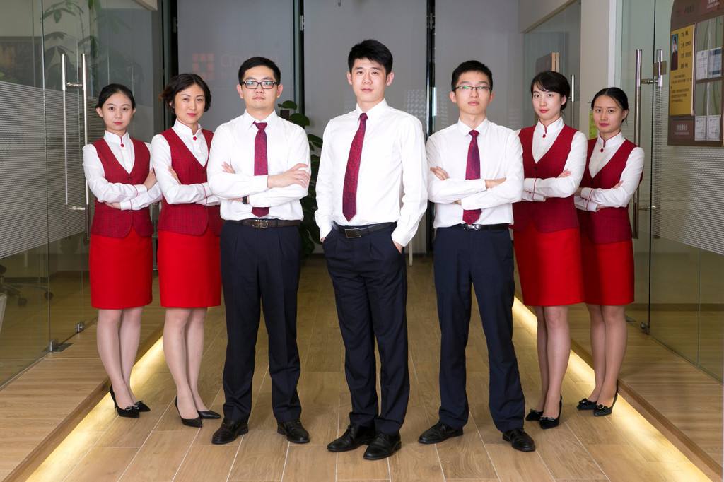 企業定做工服形象