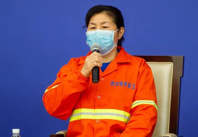 武漢環衛工人張春香