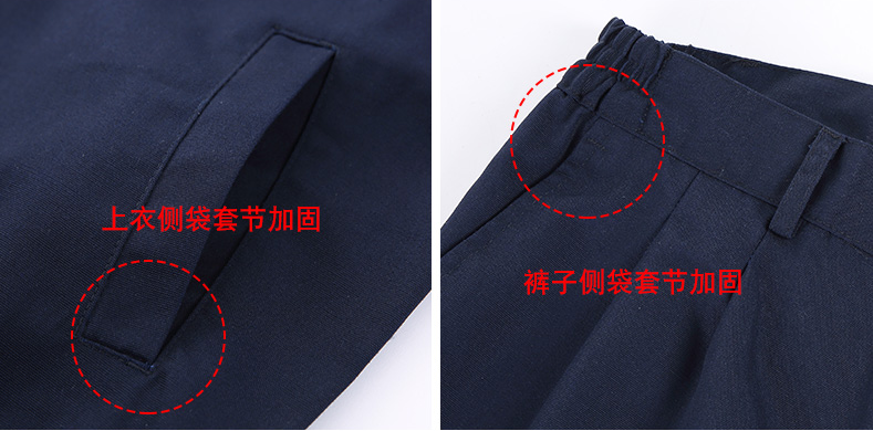 工服定制工藝細節