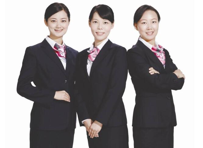 工商銀行員工工服實拍圖