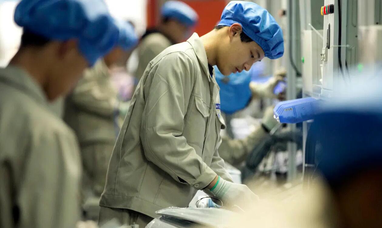 西服式工作服定制圖片