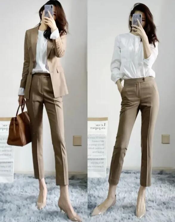 女士 西裝怎么搭配